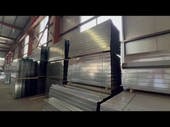 중형용 벽에 장착 된 은 철 철 철 통 케이블 트레이 커스터마이징 높이