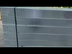 부식 저항을 위한 중량형 열 담긴 강철 케이블 트레이