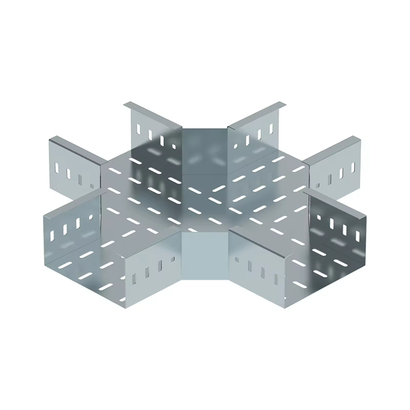 벽걸이 및 바닥 설치용 솔리드 & 천공 바닥 아연 도금 케이블 트레이